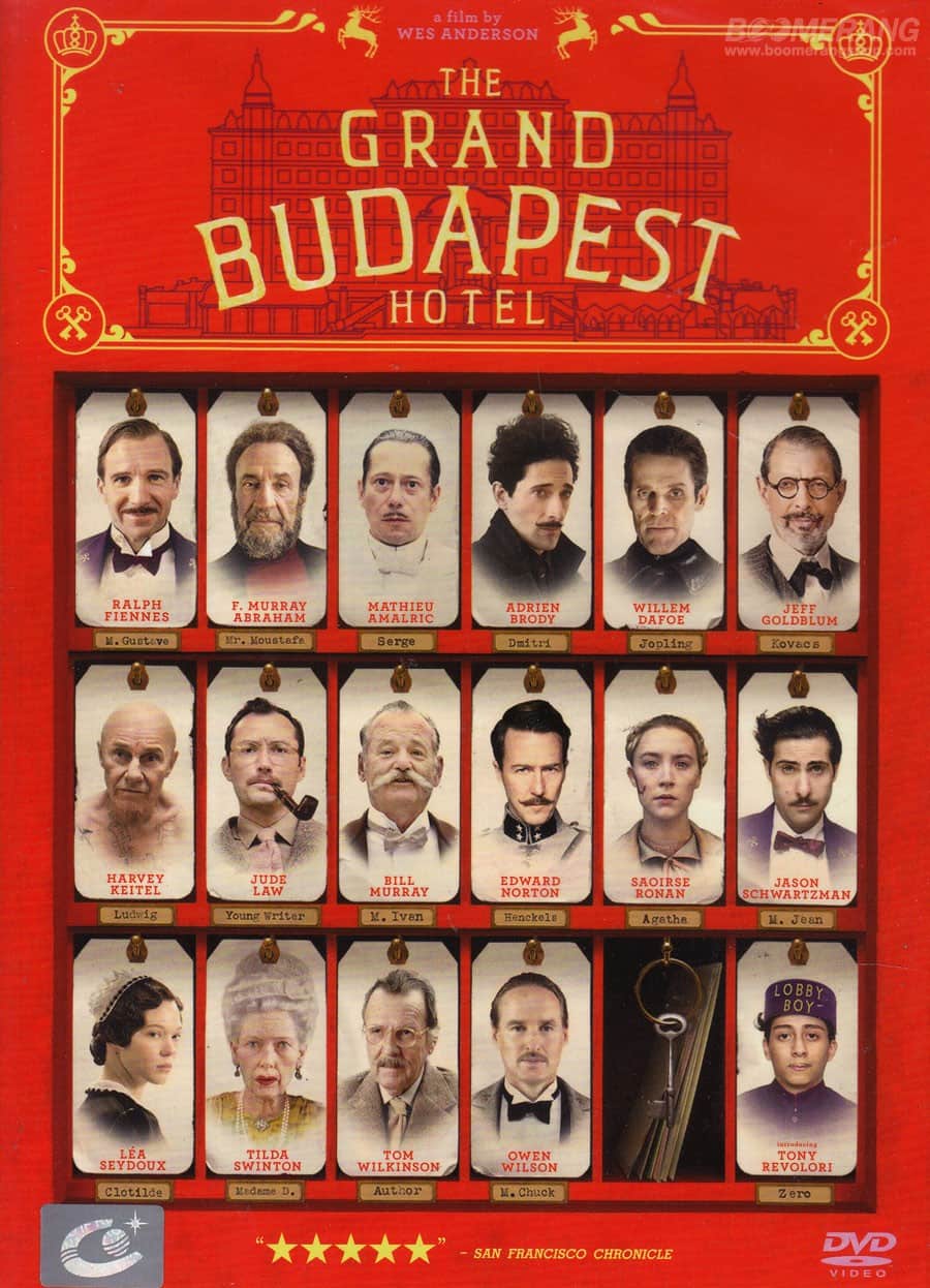 The Grand Budapest Hotel (2014) คดีพิสดารโรงแรมแกรนด์บูดาเปสต์